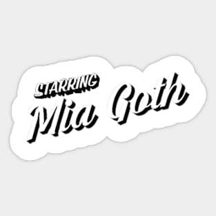 Pearl Title Sticker